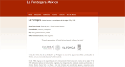 Desktop Screenshot of lafontegara.net